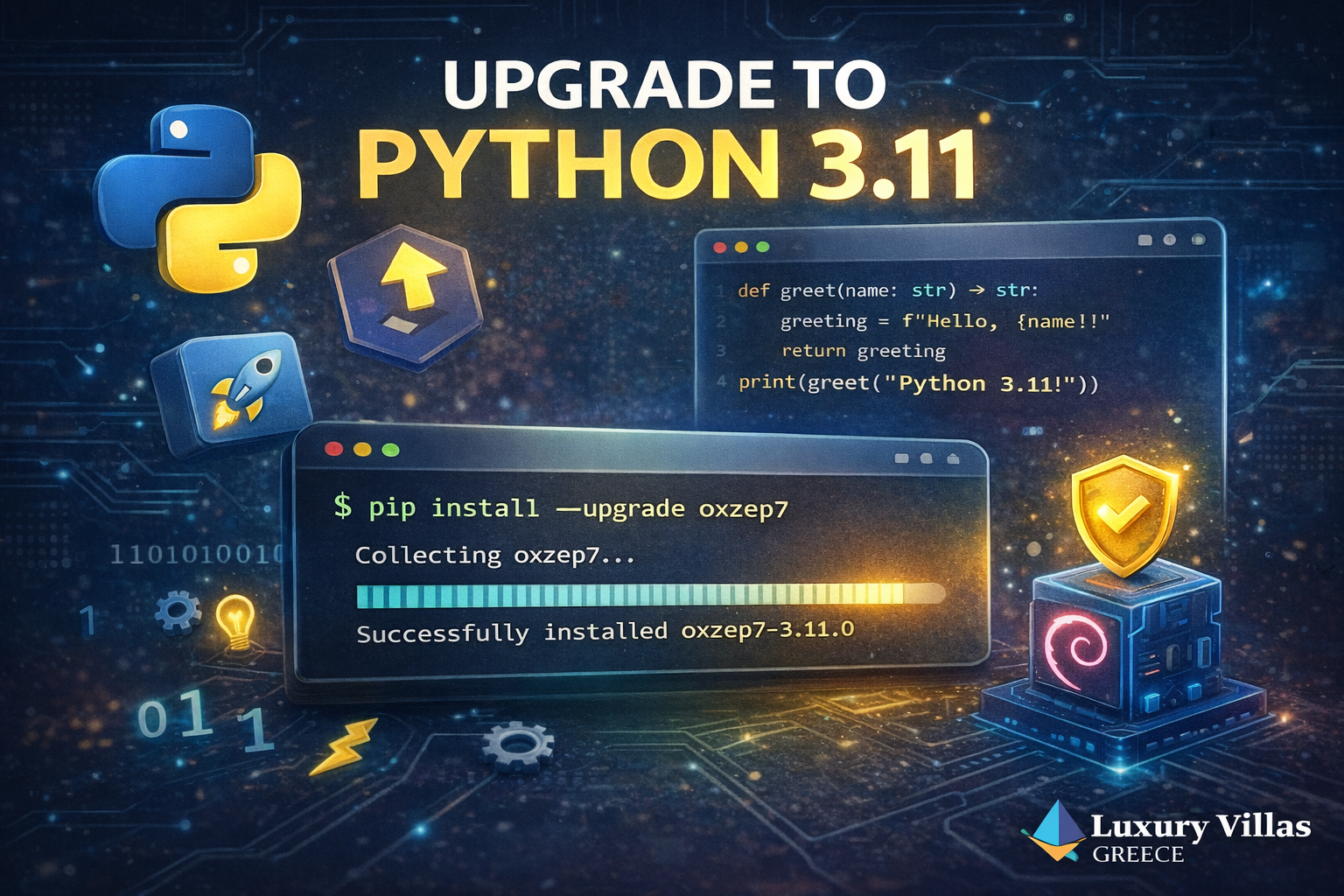Upgrade Oxzep7 Python