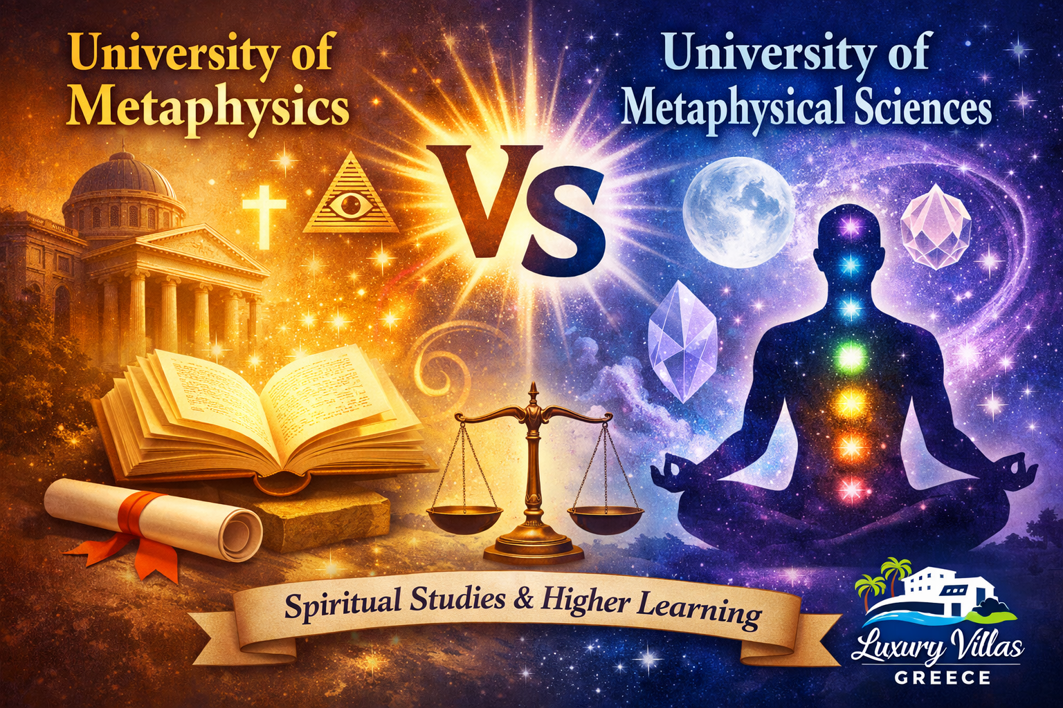 University of Metaphysics vs University of Metaphysical Sciences