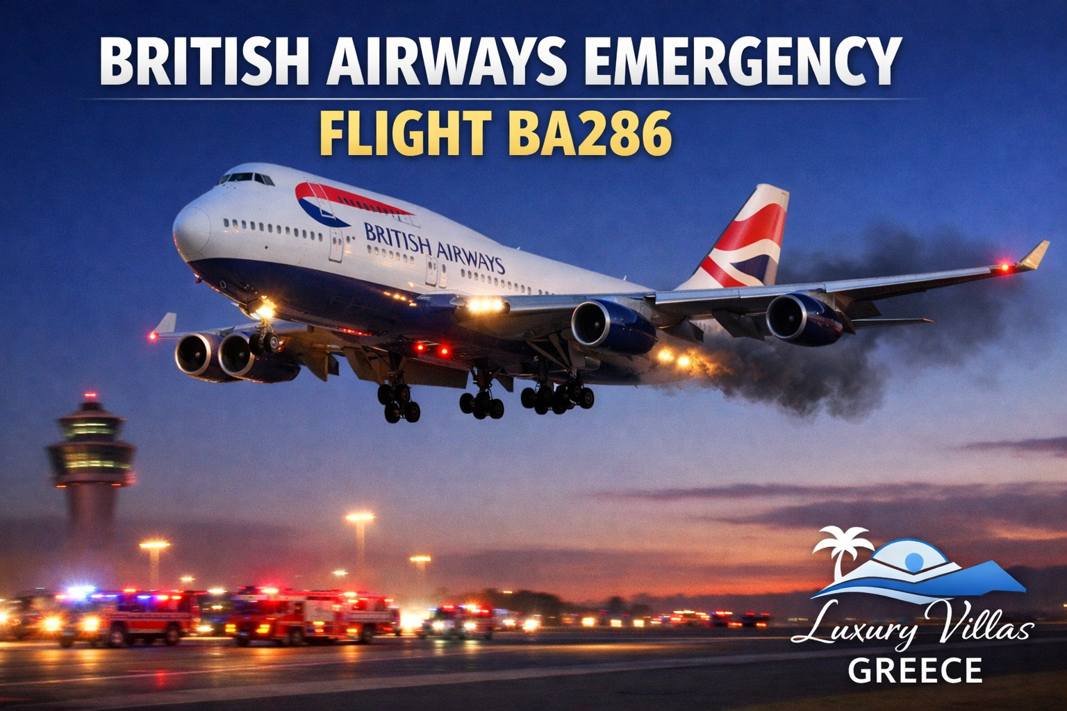 British Airways Emergency Flight BA286