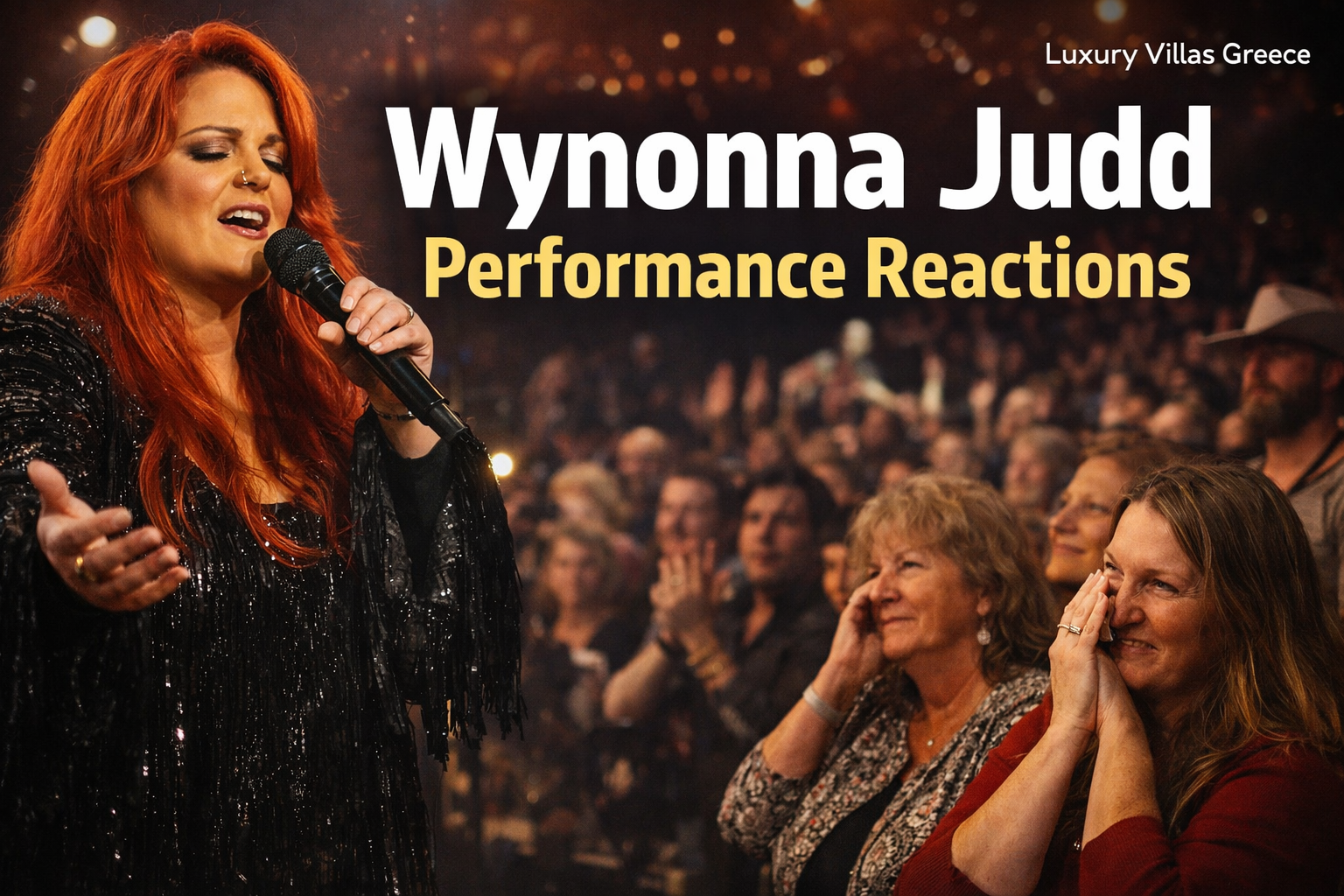 Wynonna Judd Performance Reactions