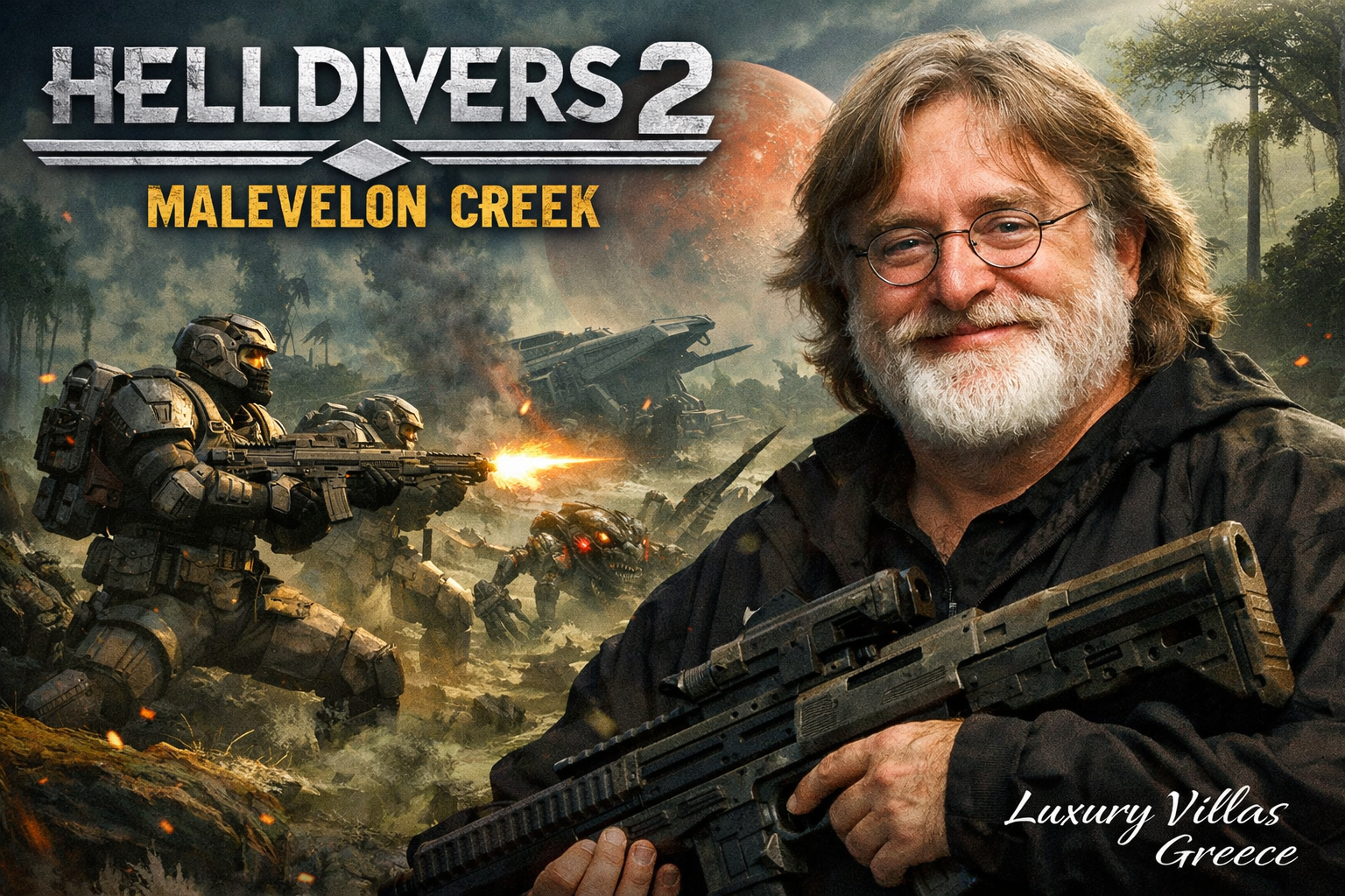 Helldivers 2 Malevelon Creek Gabe Newell